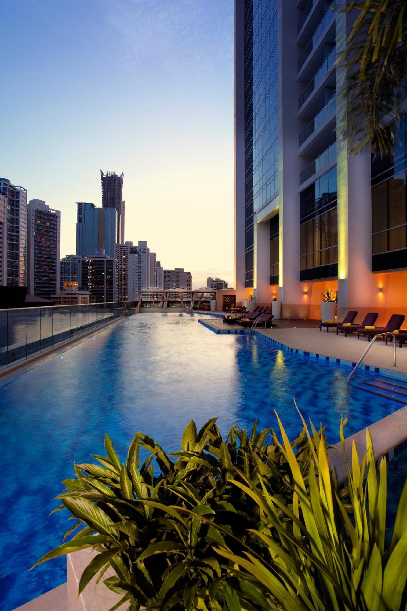 فندق هارد روك بنما ميغابوليس مدينة باناما المظهر الخارجي الصورة The pool at the hotel